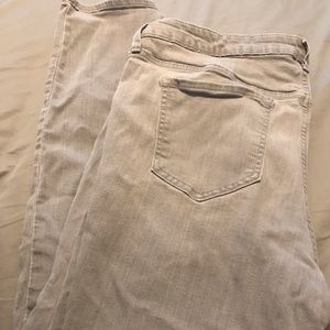 Old navy skinny rockstar jeans- grey
